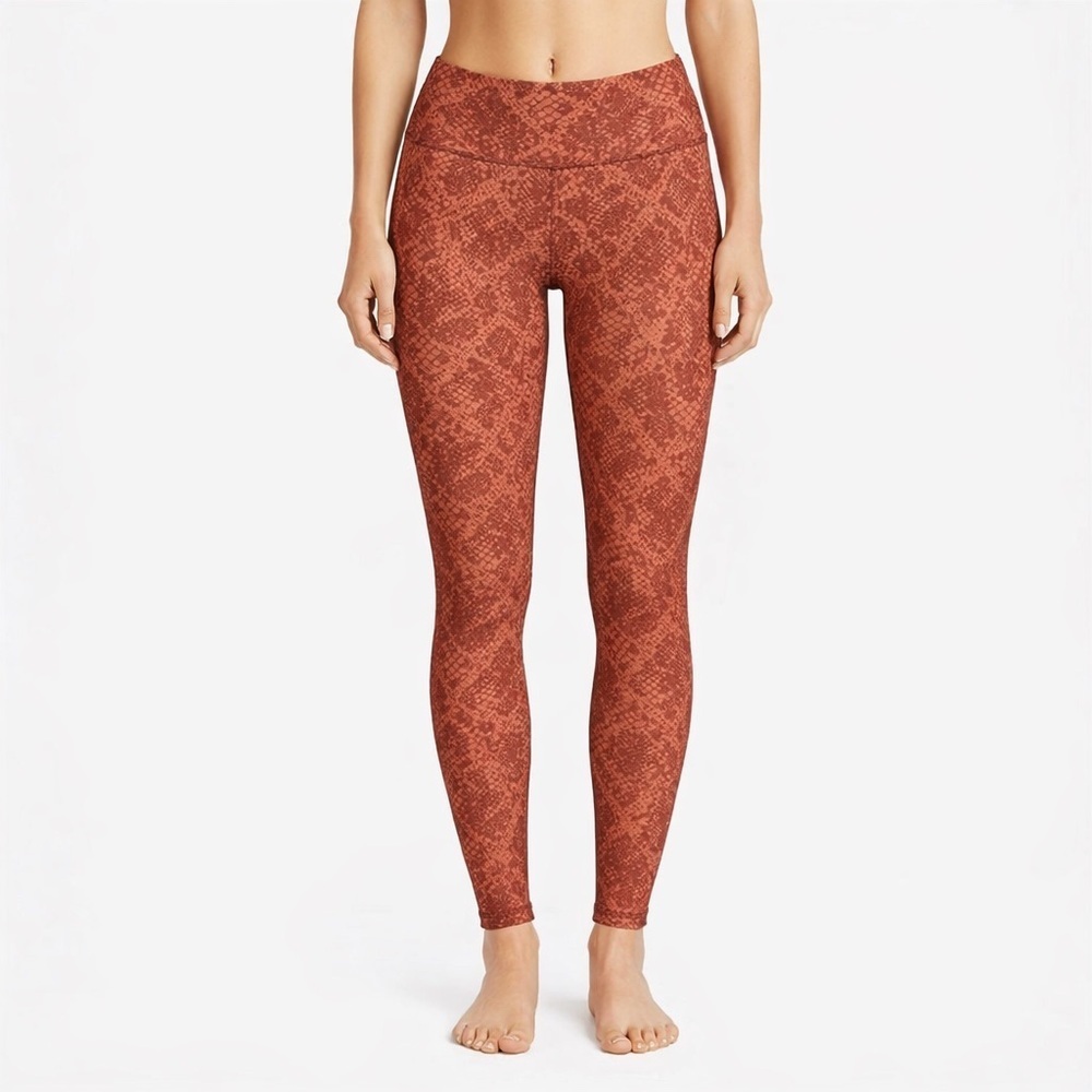 Athleta Ultimate Stash Snake Print 7/8 Leggings